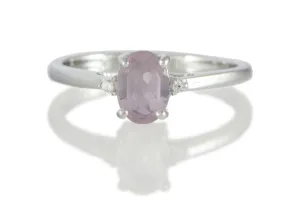 Пръстен с Розов Кварц