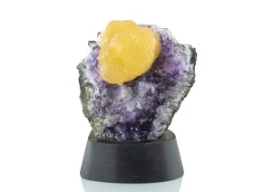 Аметист с Калцит