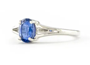 Пръстен със Син Кианит