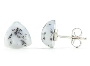 Обици с Дендритов Опал