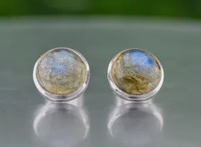 Обеци с Лабрадорит